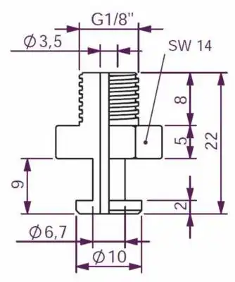 Acessório de Ventosa 1,5 - 20
