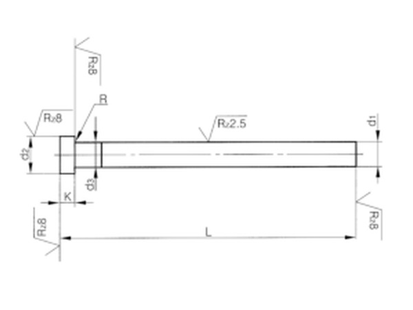 DIN 1530 AN Extrator Oxidado