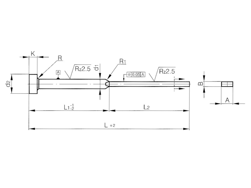 DIN 1530 FAH, Extrator Laminado Temperado