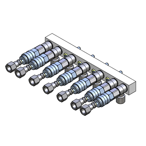 Conexão do Coletor Pneumático