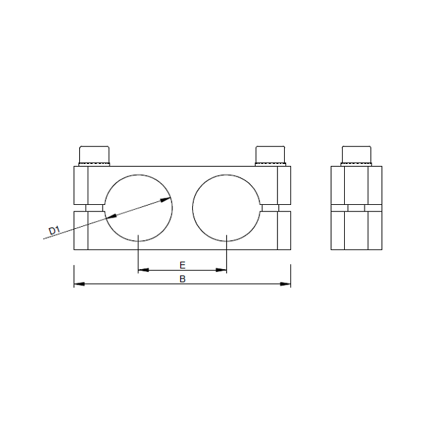 Braçadeira Paralela