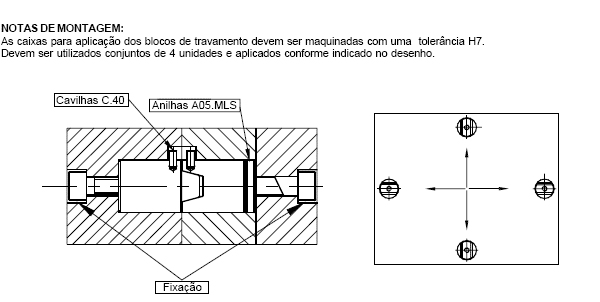 Bloco Trav. Red. RT Z06/Z58