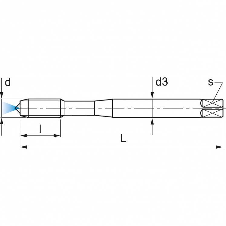 MACHO F. CEGOS 20° F.DE REFRIGERAçãO PM IPER AçO CARBONO KERFOLG A2170