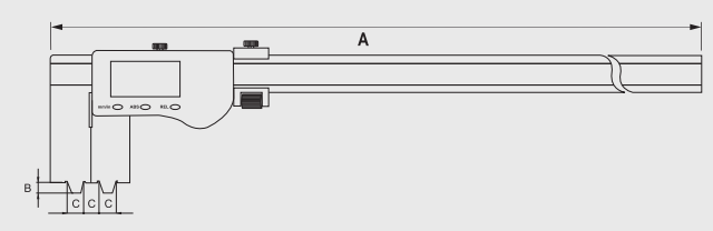 Alpa - Paquímetro Digital para Juntas Anelares IP66