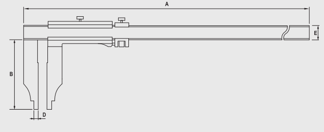 Alpa -  Monoblock Vernier Caliper 23
