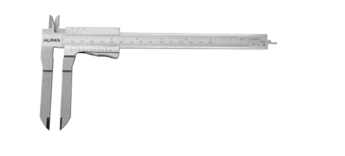 Alpa - Paquímetro de Vernier p/Junção de Anel