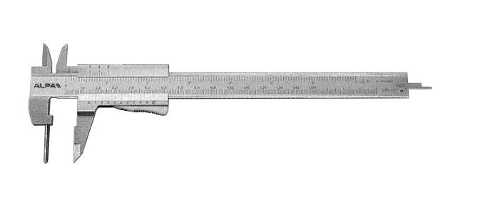 Alpa - Paquímetro de Vernier p/Junção de Anel