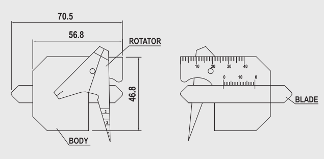 Alpa - Medidor de Solda