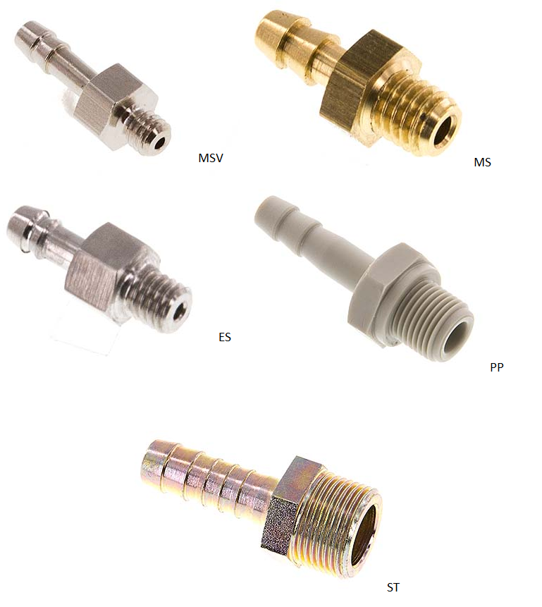 BICOS ROSCADOS COM ROSCAS CILíNDRICAS - CONE INTERNO, ATé 40 BAR