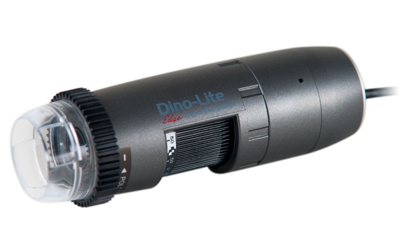 DINO-LITE AM4115ZTW EDGE DIGITAL MICROSCOPE USB1.3MP, 10~55X, 2 WORKING DISTANCES, POLARIZER