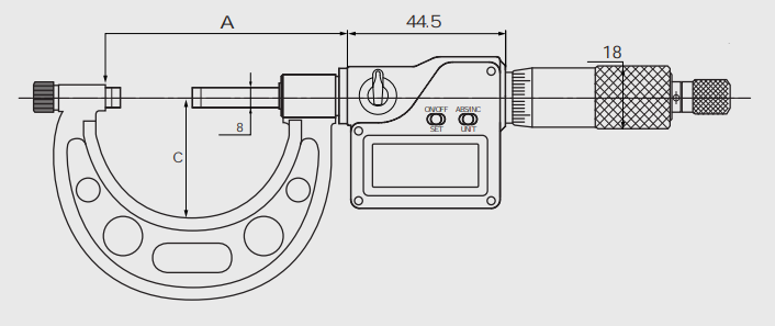 Alpa - Micrómetro Digital IP65