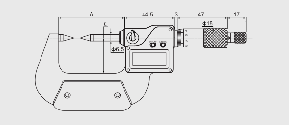 Alpa - Micrómetro Digital IP65
