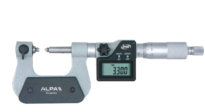 Alpa - Micrómetros Digitais para Fios Externos