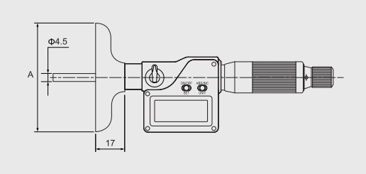Alpa - Micrómetro de Cabeça Digital IP65