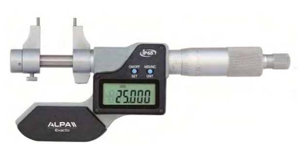 Alpa - Micrómetro de Cabeça Digital IP65