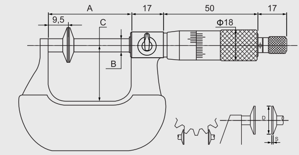 Alpa - Micrómetro com Comparador Analógico IP54