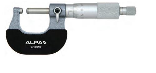 Alpa - Micrómetro de Contactos Esféricos para Tubos Exacto