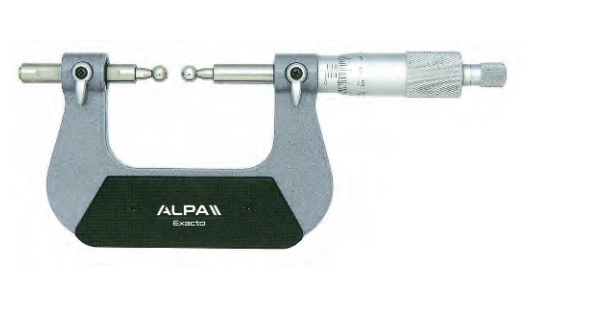 Alpa - Micrómetro Contacto Esférico Intercambiáveis IP54