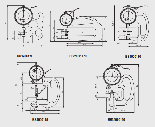 Alpa - Comparador Analógico de Espessura
