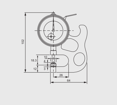 Alpa - Comparador Analógico de Espessura