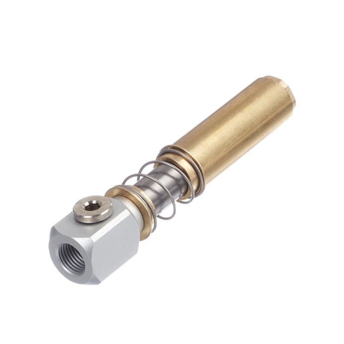 Braço de Vácuo com Mola e Corpo Liso (Rotativo)