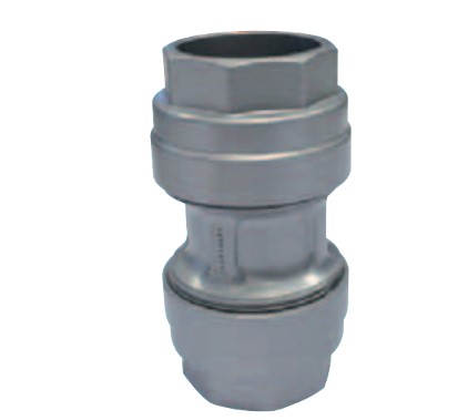 CONEXãO RETA INTERMEDIáRIA EM ALUMíNIO