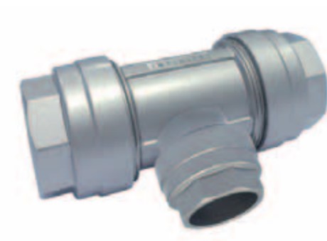 CONEXãO PARA SAíDA DE AR EM ALUMíNIO