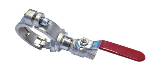 FLANGE PARA SAíDA DE AR COM ROSCA FêMEA E VáLVULA BóIA