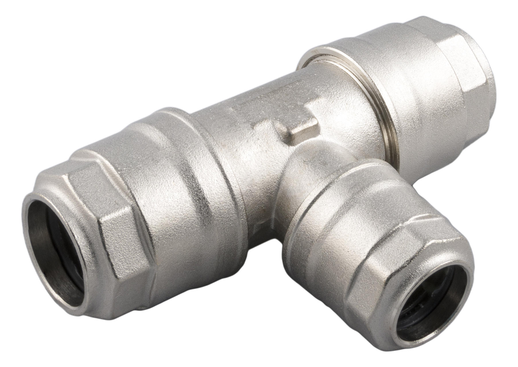 CONEXãO EM T PARA DRENAGEM DE CONDENSADOS