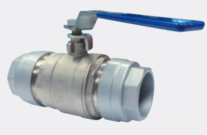 VáLVULA ESFERA 2 VIAS ALUMíNIO