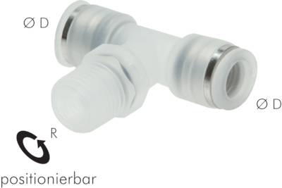 Conexões de encaixe em T, PP