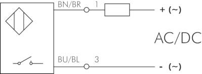 Interruptor do cilindro universal - ranhura em C, ranhura em T (5 mm) e cilindro redondo, Tipo D