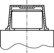 Tampas de segurança universais e plugues de proteção universais para roscas e tubos