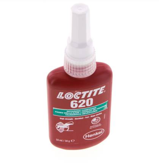 LOCTITE 620 , R. ALTA , MáX +230ºC