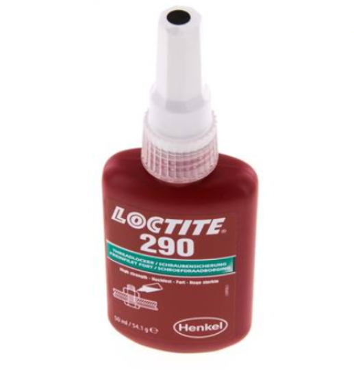 LOCTITE 290 , R. ALTA , -55 A +150ºC