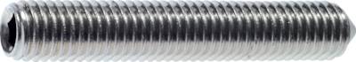Hastes roscadas com soquete hexagonal e ponta, DIN 914 - ISO 4027
