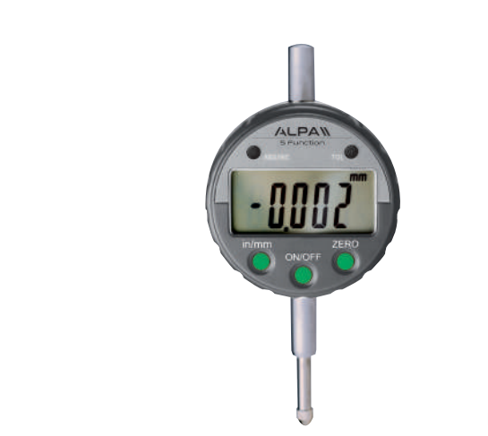 Alpa - Comparador Digital 5 Funções Resolução 0,001mm
