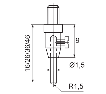 Alpa - Ponteira Substituível