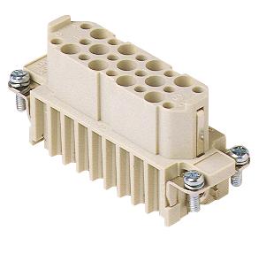 FICHA FEMÊA 3 LINHAS TERMINAL CRIMP