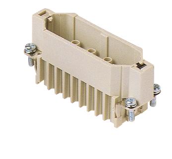 FICHA MACHO 3 LINHAS TERMINAL CRIMP