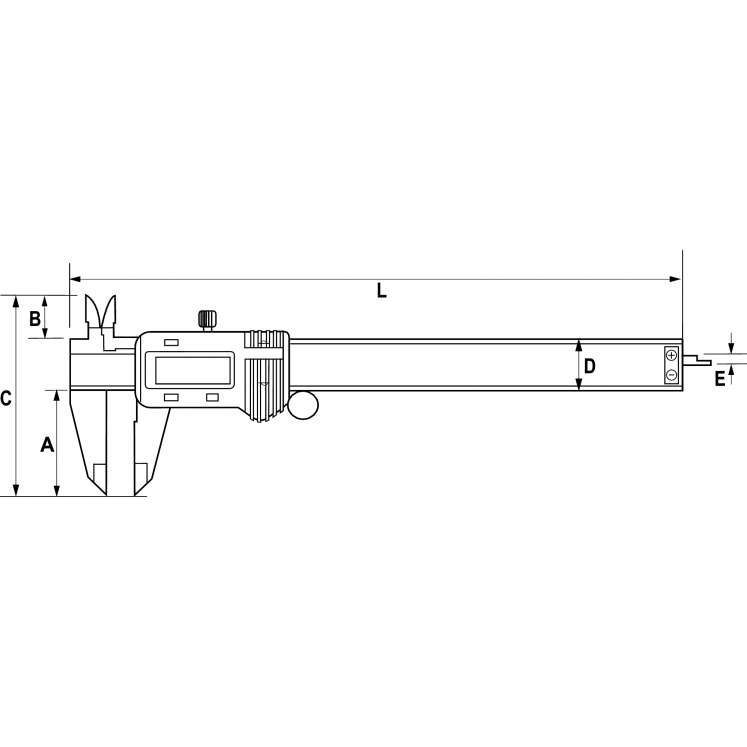 Alpa - Paquímetro Digital IP40