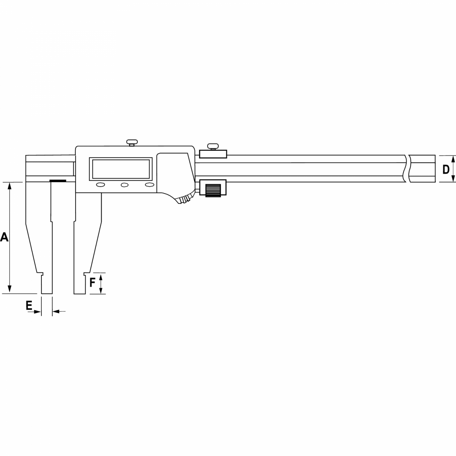 ALPA AA050 PAQUIMETRO DIGITAL D0050