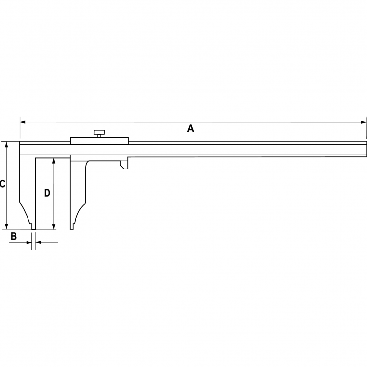 ALPA AA033 PAQUIMETRO DIGITAL MEGALINE D0057