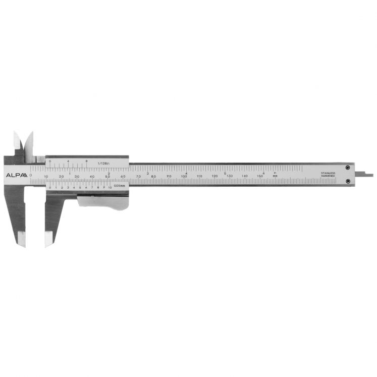 ALPA AB025 PAQUIMETRO VERNIER ANALGICO D0225