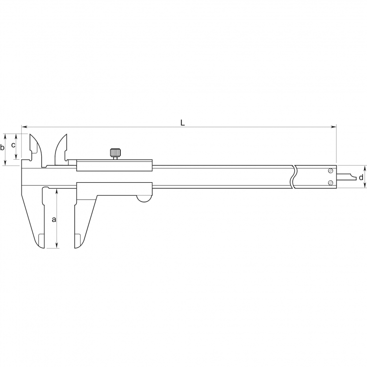 MITUTOYO PAQUIMETRO VERNIER MONOBLOCO SERIE530 D0227 / D2028