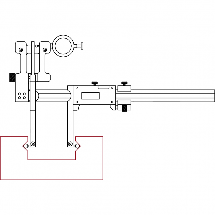 ALPA AA120 PAQUIMETRO DIGITAL DE COMPARACAO INTERNO/EXTERNO IP54 MEGALINE D0325