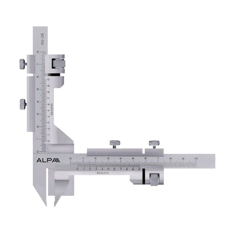 ALPA BA140 PAQUIMETRO VERNIER PARA ENGRENAGENS D0330