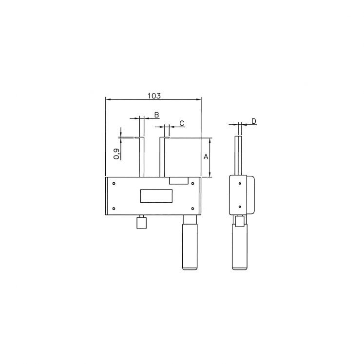 Alpa - Micrómetro Digital para Medições Internas IP54