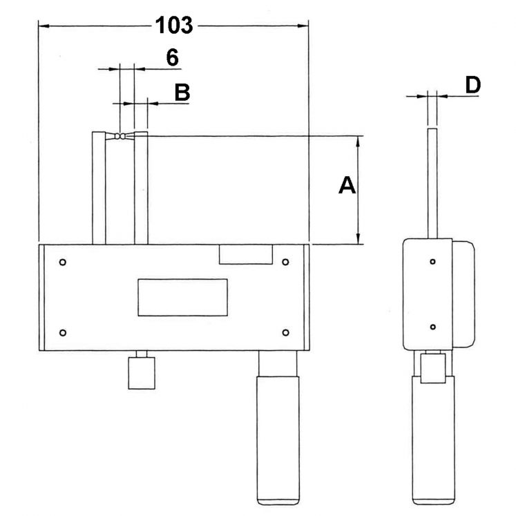 Alpa - Micrómetro Digital para Medições Externas IP54