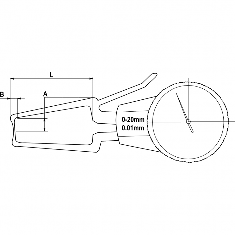 ALPA BB377 INSTRUMENTOS DE MEDIçãO EXTERNOS RáPIDOS D2120
